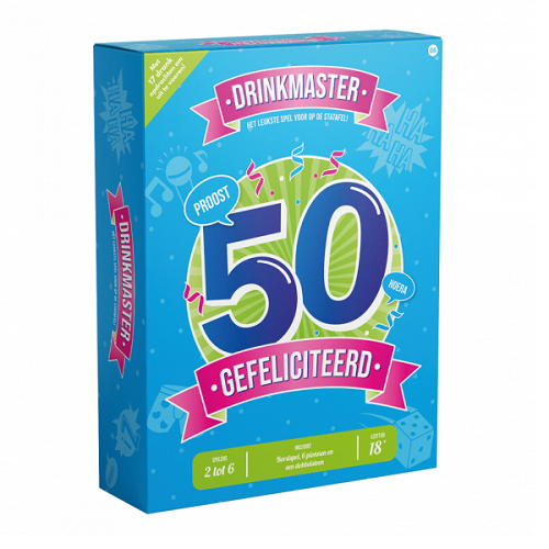 Drinkmaster spel 50 jaar