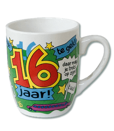 Beker 16 jaar