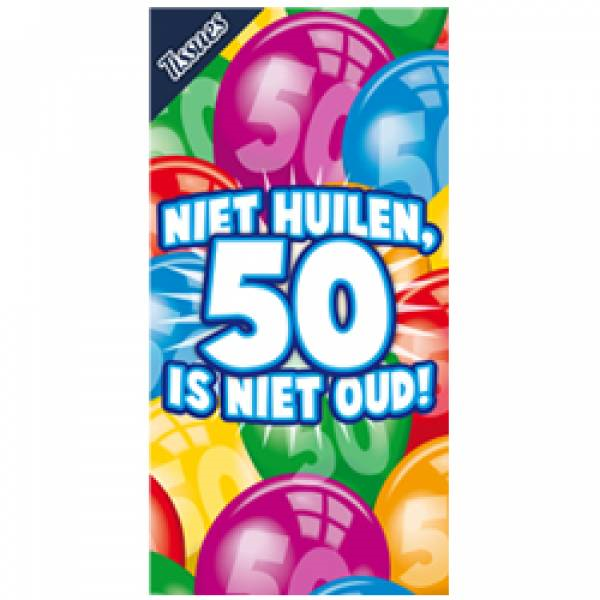Tissuebox 50 jaar