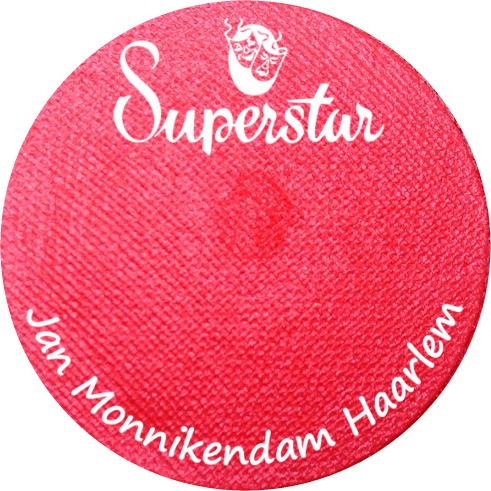 133 waterschmink Superstar glans roze/rood