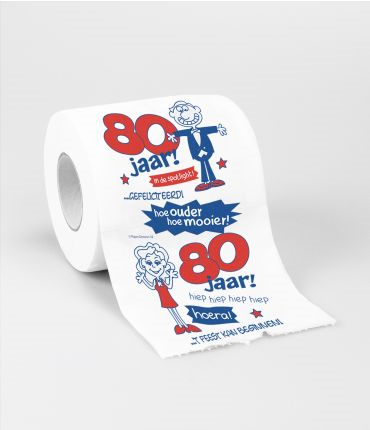 Toiletpapier 80 jaar