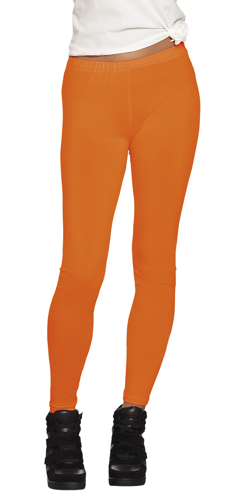 Trottoir Ochtend Kent Legging neon oranje