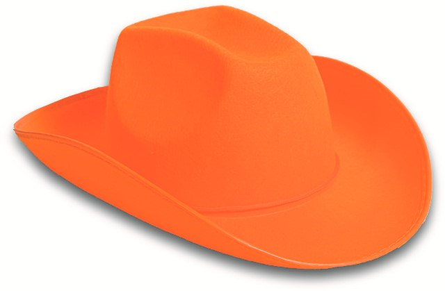 Cowboyhoed Rodeo oranje