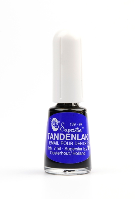 Tandenlak zwart 9ml