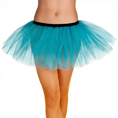 Tutu turquoise blauw