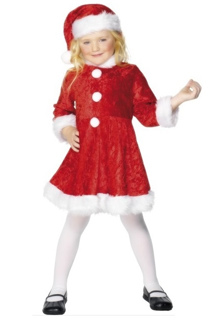 Kerstvrouw Mini miss santa