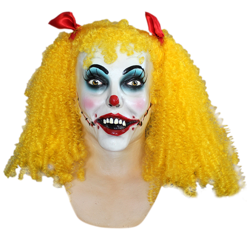Ghoulish masker Clown Polly