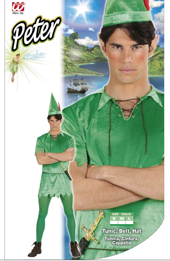Peter Pan kostuum