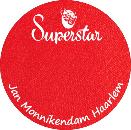 035 waterschmink Superstar vuurrood