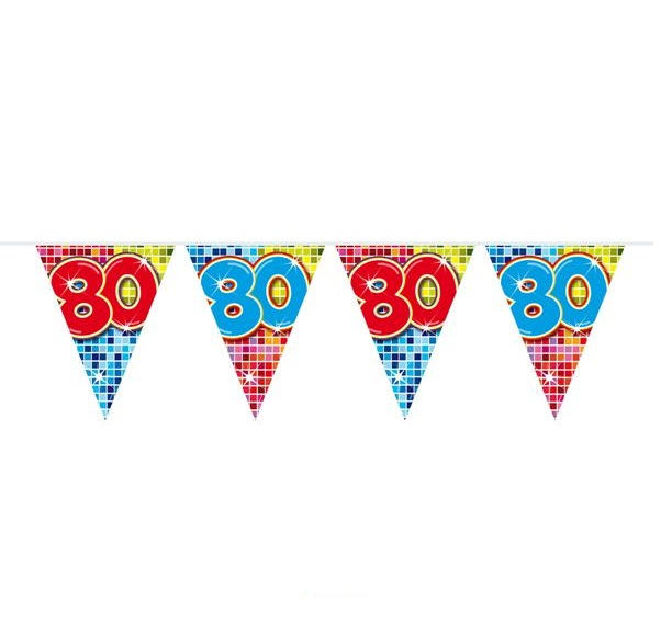 Vlaggenlijn 80 jaar blocks