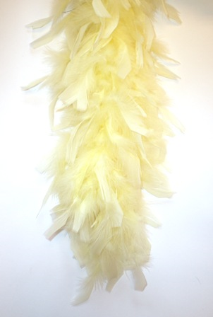 Boa pastel geel 180 cm