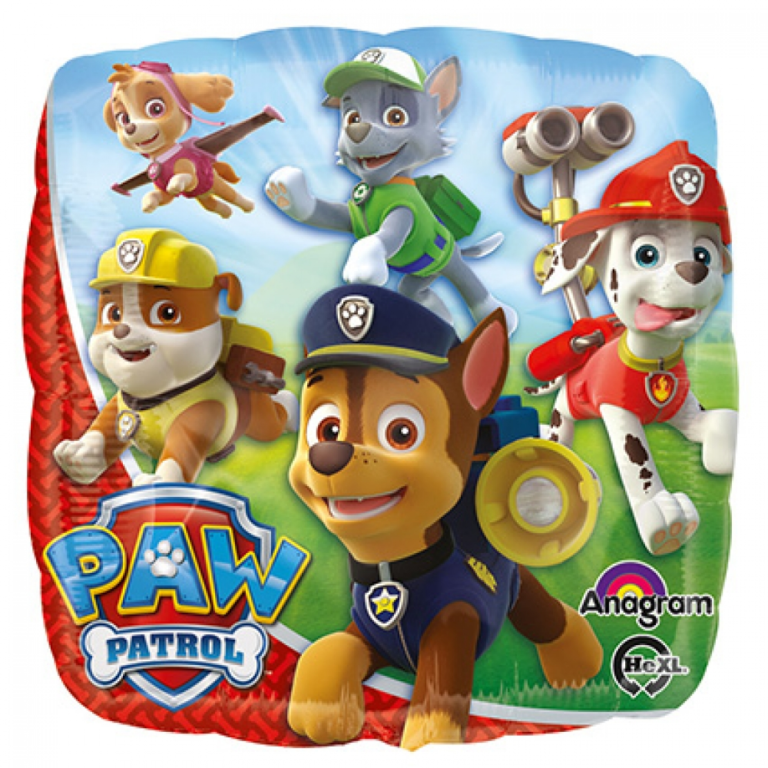 Folie ballon Paw Patrol 43cm