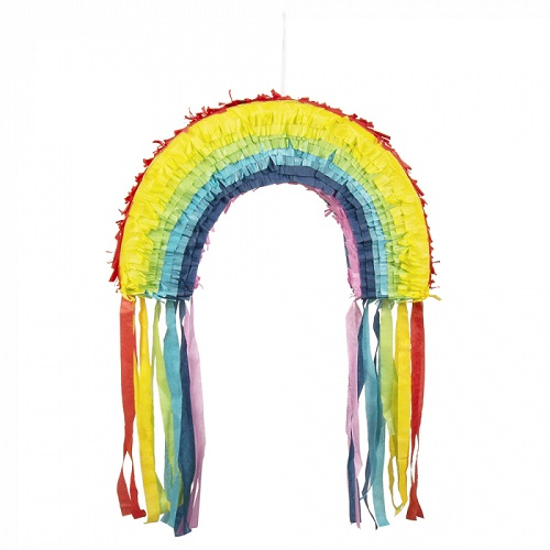 Pinata regenboog 23x35cm