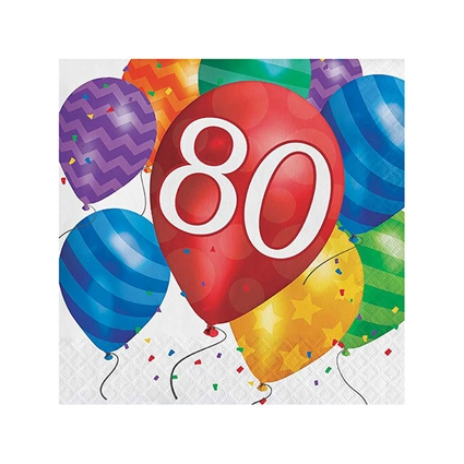 Servetten 80 balloons 16st