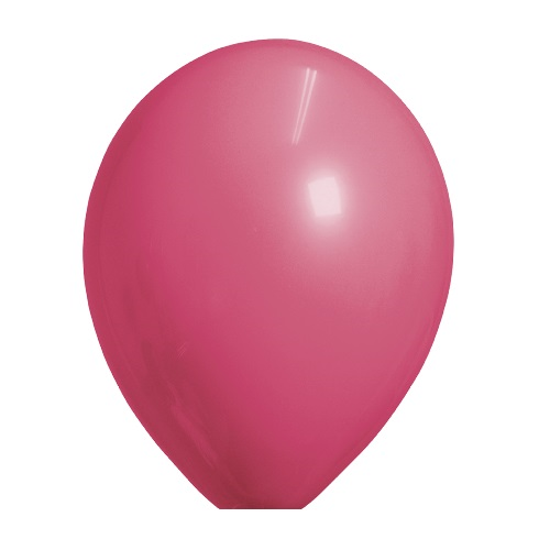 Ballonnen donker roze standaard 100 stuks