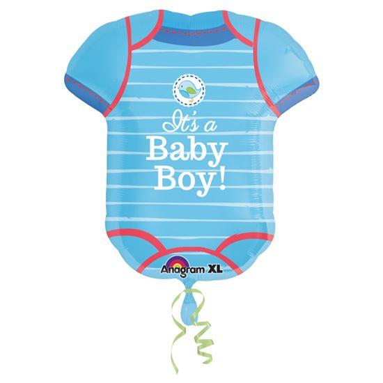 Folieballon romper It's a baby boy