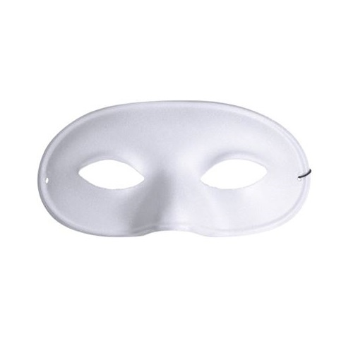 Oogmasker Domino Wit