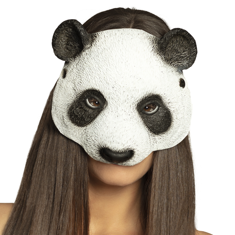 Halfmasker panda foam