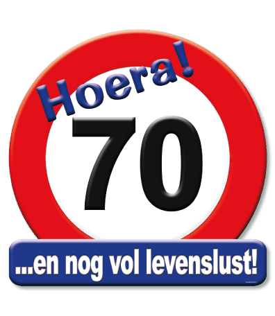 Deurbord verkeersbord 70