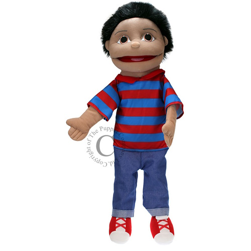 Handpop 64cm jongen Dimitri