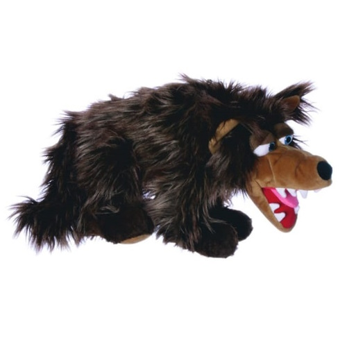 Handpop 50cm Raspoetin de Wolf