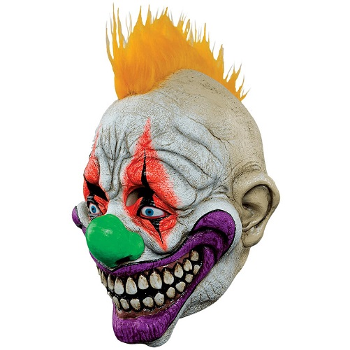 Ghoulish masker Prankster neon clown