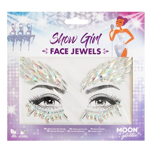 Face and body jewels Show girl