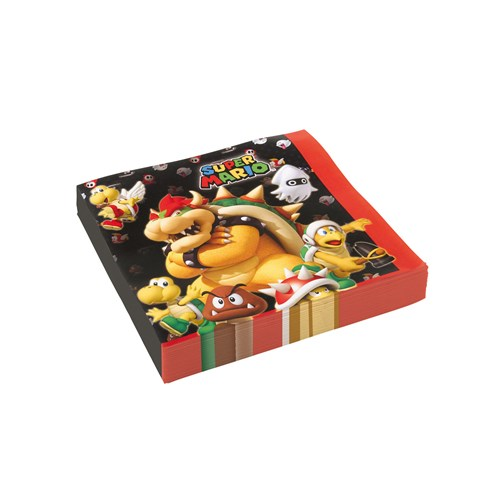 Servetten Super Mario 20st