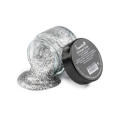 Glittergel zilver 15 ml