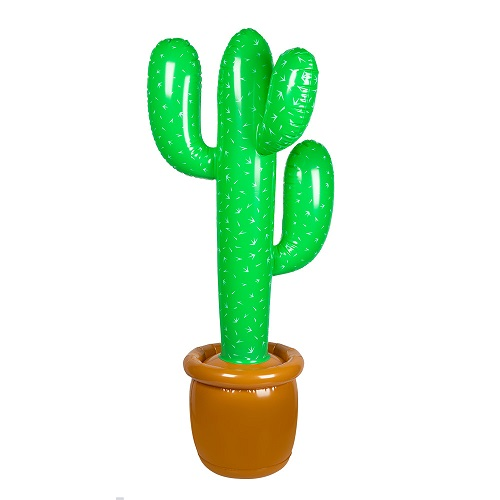 Opblaas cactus 86cm