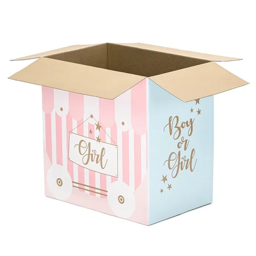 Gender reveal ballon box boy or girl (Let op: afhalen in onze winkel)