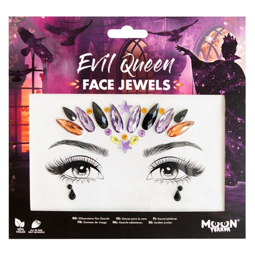 Face and body jewels Evil Queen