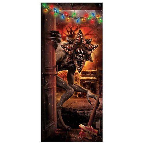 Halloween deur decoratie Stranger Things 80x180cm