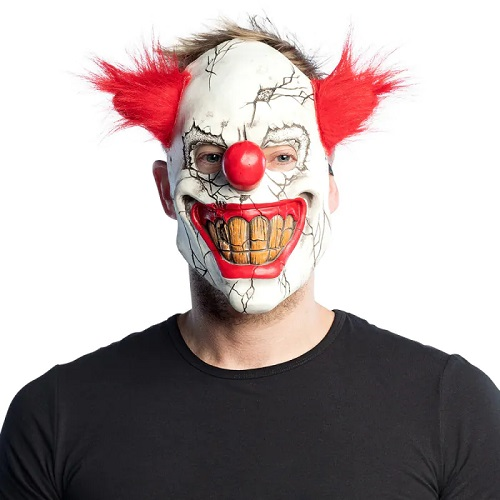 Masker Wicked clown latex