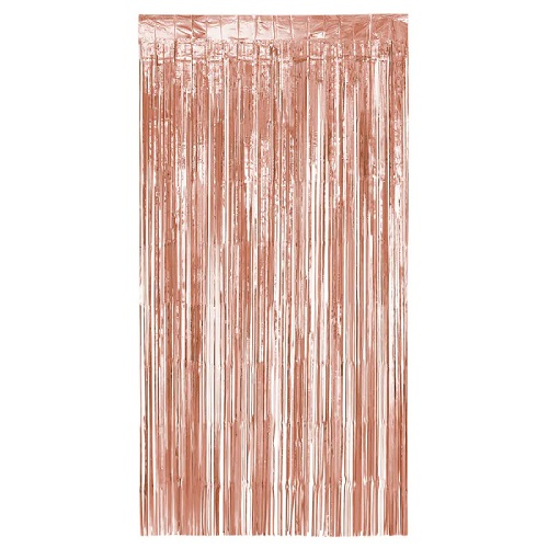 Deurgordijn rosé goud 100x200cm