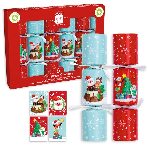 6st mini Christmas crackers santa 6inch