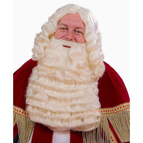 Sinterklaas baard en pruik populair met vaste snor