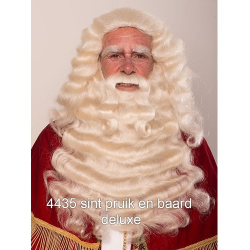 Sinterklaas baard en pruik Antoine