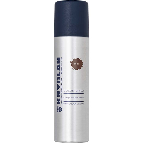 Kryolan haarspray pro bruin D41