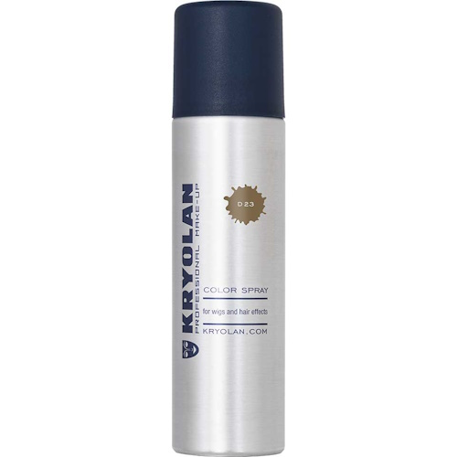 Kryolan haarspray goud D23