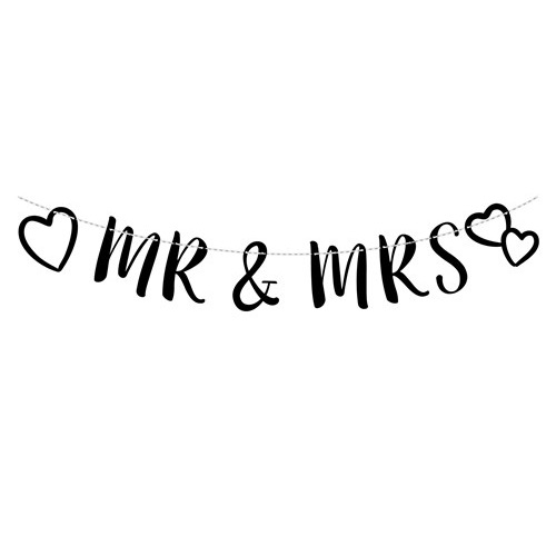 Letterslinger Mr & Mrs 2.5m