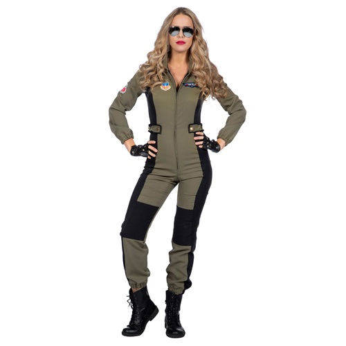 Straaljager piloot jumpsuit dames