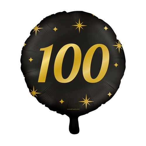 Folieballon 100 jaar Classy party 46cm