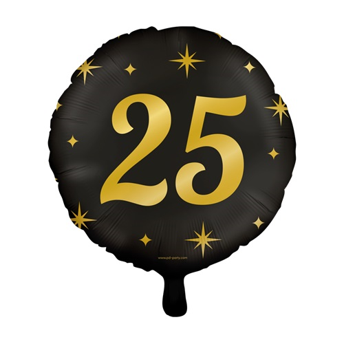 Folieballon 25 jaar Classy party 46cm