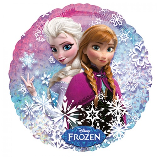 Folieballon Frozen holographic 43cm