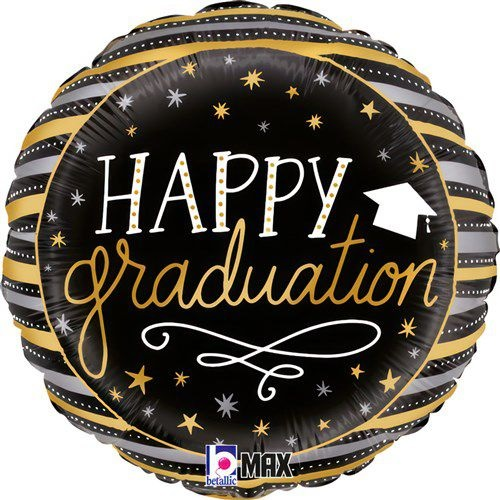 Folieballon Happy Graduation 45cm