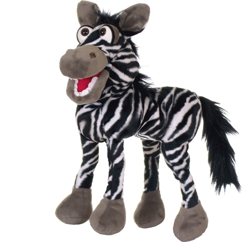 Handpop 45cm Zebra