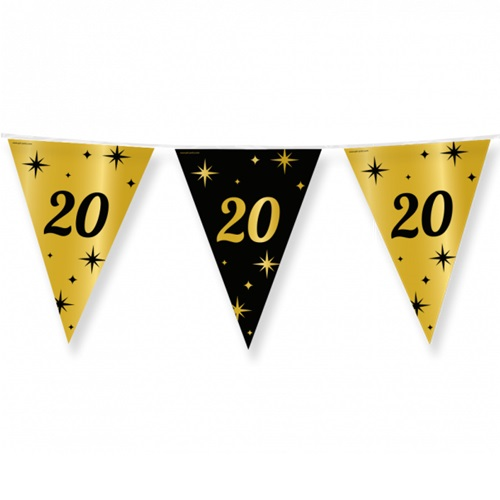 Vlaggenlijn 20 jaar Classy party 10m