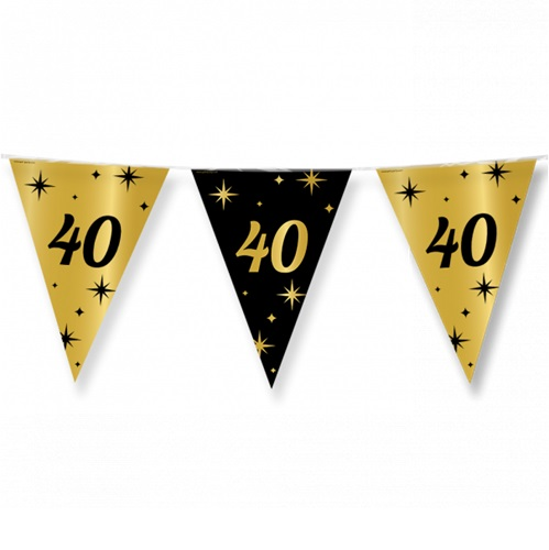 Vlaggenlijn 40 jaar Classy party 10m