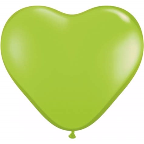Ballonnen hart 6 inch lime green 100st